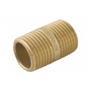 Spartan Barrel Nipple 40mm x 80mm Long Brass DR - NB4080